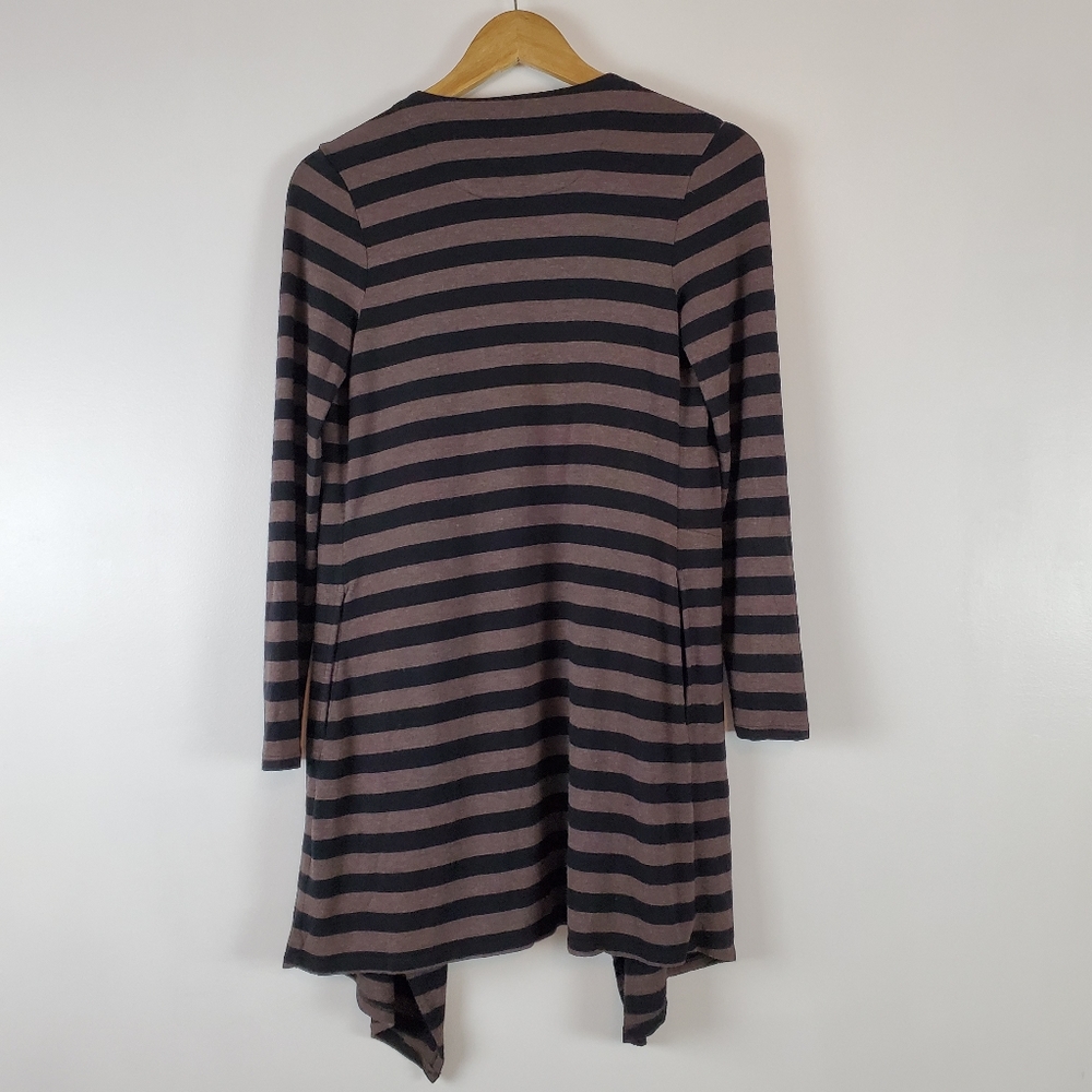 Soma | striped draped open cardigan XS - Picture 3 of 5